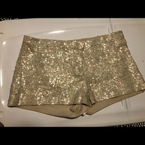 Sequin shorts